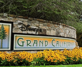 Entrance into the Disney's Grand Californian Hotel in Anaheim, California